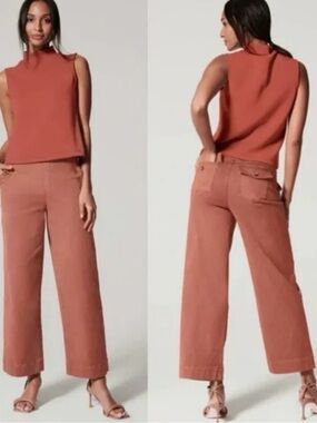 SPANX Chocolate Brown Pants XL